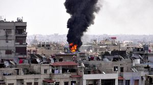 هجمات جوية للنظام السوري وسط دمشق تستهدف السوريين (أرشيفية) - أ ف ب