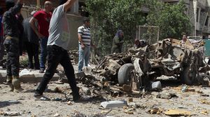 ضربت 5 تفجيرات العاصمة بغداد - أ ف ب