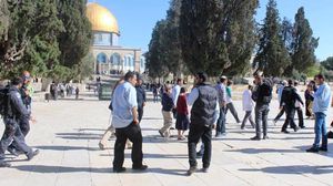 حراس الأقصى منعوا إقامة صلوات تلمودية من قبل المستوطنين - دائرة أوقاف القدس