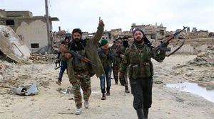 فصائل المعارضة - الجيش السوري الحر  في درعا جنوب سوريا - أ ف ب