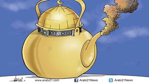 كاريكاتير الأقصى - علاء اللقطة