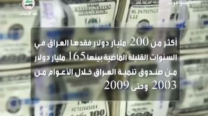 صندوق تنمية العراق كان رصيده 165 مليار دولار لم يتبق منها سوى 7 مليارات فقط