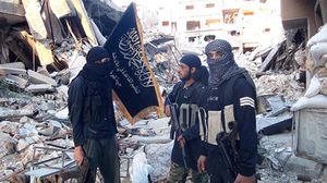 مقاتلون من جبهة النصرة في مخيم اليرموك - أرشيفية