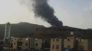 إحدى المواقع التي قصفتها الطائرات في منطقة فج عطان - عربي21