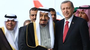 أردوغان والملك سلمان سيبحثان ملفي سوريا والإرهاب- أ ف ب 