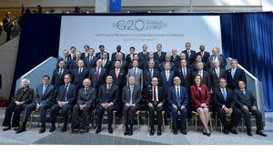 قادة مجموعة العشرين المجتمعين في الصين قد اتفقوا على ضرورة العمل معا لزيادة النمو الاقتصادي العالمي- أرشيفية