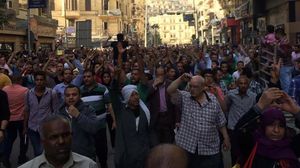 إحدى مسيرات الجمعة في مصر تحت عنوان "الأرض هي العرض"- تويتر