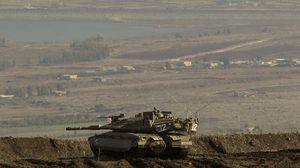 دبابة إسرائيلية  في هضبة الجولان المحتلة- أرشيفية