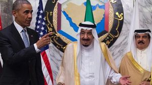 الرئيس الأمريكي باراك أوباما وملك السعودية سلمان بن عبد العزيز ـ أ ف ب
