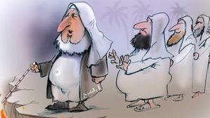 تراجع الموقع الإماراتي عن صورة الكاريكاتير واستبدلها بصور لتغريدات إسلاميين - أرشيقية