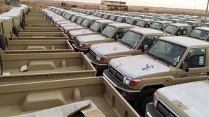 كميات ضخمة من الأسلحة وصلت إلى مليشيا حفتر في ليبيا - أرشيفية