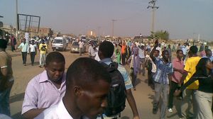 السودان احتجاج طلاب ام درمان