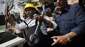 ارتفعت وتيرة احتجاجات العمال في مصر بنسبة 25 في المئة- أرشيفية