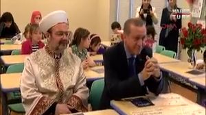 افتتح أردوغان المركز الإسلامي بتلاوة من القرآن الكريم- فيسبوك