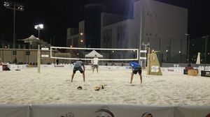 يشارك فريق كرة القدم الإسرائيلي في بطولة كرة الطائرة في قطر- أرشيفية