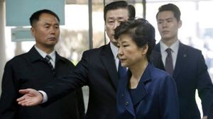 رئيسة كوريا الجنوبية السابقة بارك غوين-هي اتهمت بقضية فساد هزت البلاد- أ ف ب