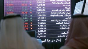 سوق الأسهم السعودية سجلت في تعاملات الأسبوع الماضي هدوءا نسبيا في قوة البيع - ا ف ب