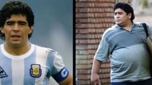 ازداد وزن مارادونا بعد تقاعده من اللعب وتدهورت صحته بسبب الآثار المترتبة عن تعاطي الكوكايين- فيسبوك