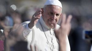 بابا الفاتيكان دعا إلى سلام في سوريا- أ ف ب
