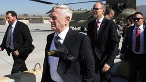 زيارة وزير الدفاع الأمريكي تأتي بعد ثلاثة أيام من انطلاق عمليات عسكرية في تلعفر- أ ف ب 