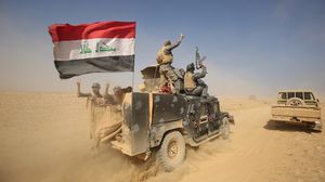 رئيس الوزراء العراقي حيدر العبادي أعلن الاثنين الانتصار على تنظيم الدولة في مدينة الموصل- أ ف ب 