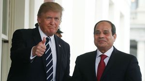 خفضت المساعدات الأمريكية لمصر بعد شهر واحد من لقاء السيسي بترامب في واشنطن- أ ف ب