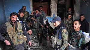 جيش النظام السوري أكد أنه طوق بلدة مغر المير عند سفوح جبل الشيخ- جيتي