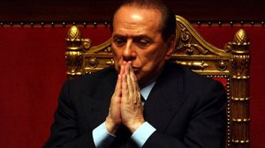 سيلفيو برلسكوني تولى منصب رئيس وزراء إيطاليا ثلاث مناسبات - جيتي