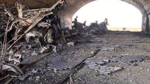14 مقاتلة دمرت بالكامل داخل القاعدة الجوية- إعلام النظام السوري