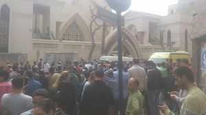 عشرات القتلى والجرحي بتفجير كنيسة مار جرجس بطنطا- تويتر