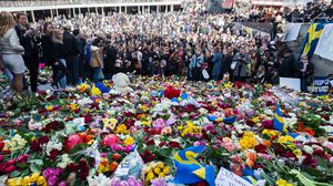 قالت بلدية ستوكهولم إن ما بين عشرين ألفا وخمسين ألف شخص شاركوا في التظاهرة- جيتي