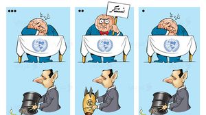 كيماوي الأسد كاريكاتير