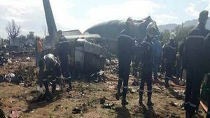 حطام طائرة الشحن الجزائرية إليوشين التي تحطمت مخلفة 257 قتيلا ـ فيسبوك