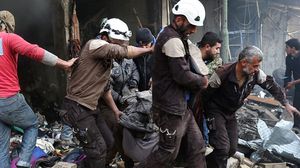 عمل 3700 من عناصر الخوذ البيضاء في مناطق تحت سيطرة الفصائل المعارضة في سوريا- جيتي