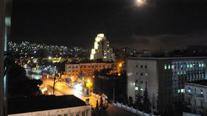 قصف دمشق  سانا