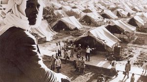 لاجئ فلسطيني في أحد مخيمات الشتات- أرشيفية
