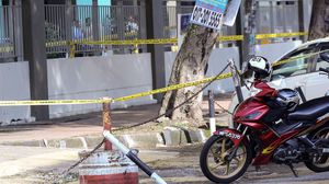 كانت الشرطة الماليزية نشرت الاثنين، صورا قالت إنها للمشتبه بهما في تنفيذ عملية اغتيال البطش- جيتي