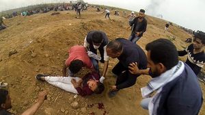 أصيب أكثر من 730 مواطنا في المواجهات مع قوات الاحتلال الإسرائيلي - جيتي