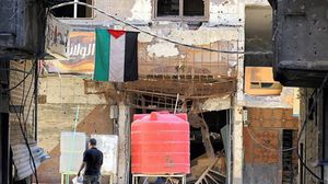 مخيم اليرموك للاجئين الفلسطينيين في جنوب دمشق يسيطر عليه تنظيم الدولة- جيتي