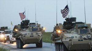 مدرعات أمريكية مع قوات سوريا الديموقراطية في القامشلي- تويتر