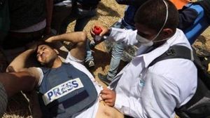 الصحفي ياسر مرتجى استشهد متأثرا بجراحه- فيسبوك