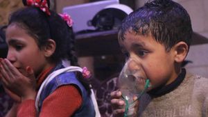 اطفال دوم الكيماوي - الدفاع المدني السوري