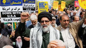 احتجاجات في إيران رفضا لقرار أمريكا ضد الحرس الثوري- جيتي