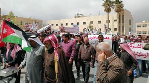 مدن أردنية شهدت مسيرات تأييد للموقف الرسمي- صحيفة الغد الأردنية