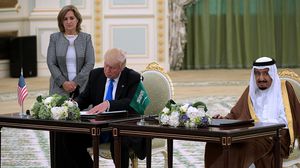تحسنت العلاقة بين الرياض وواشنطن بعد مجيء ترامب للسلطة- جيتي