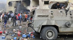 كانت ولاية سيناء أعلنت مسؤوليتها عن التفجير الانتحاري الذي استهدف سوقا تجاريا بمدينة الشيخ زويد- أ ف ب