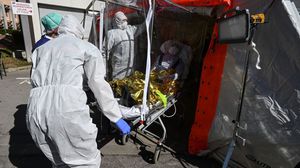 حتى صباح الأربعاء سجلت فرنسا 144 ألف إصابة بفيروس كورونا نتج عنها نحو 18 ألف حالة وفاة- جيتي