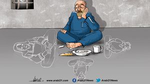 الأسرى والمعتقلون السياسيون كاريكاتير