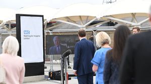 افتتح الأمير تشارلز مستشفى نايتنغيل عبر الفيديو من مقر إقامته في اسكتلندا- جيتي