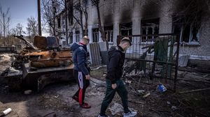 الجيش الروسي شن هجوما عنيفا بالصواريخ على العاصمة الأوكرانية ومناطق أخرى الأمر الذي فاقم أزمة انقطاع الكهرباء في عموم البلاد- جيتي